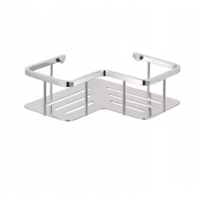 Kutni košarica Stella 16.060 7x20 cm srebrna