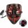 LED MASKA ZA HALLOWEEN PARTIJE CRVENA