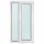 PVC balkonski prozor 1300x2300, bijeli, na nagib
