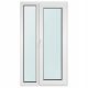 PVC balkonski prozor 1300x2300, bijeli, na nagib