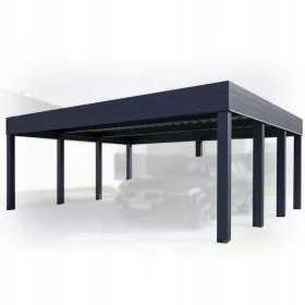   Krovište, sklonište za vozilo - WIATA OMNIcarport metal 600 x 600 x 270 cm