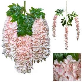    12x WISTERIA WISTERY PREMIUM XXL umjetni gusti cvjetni vijenac za vjenčanje