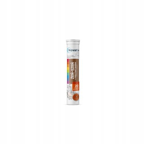 Novativ Ginseng + Multivitamin, 20 tableta pjenušava