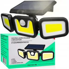 Solarna LED vanjska svjetiljka Decorya 260 lm s senzorom