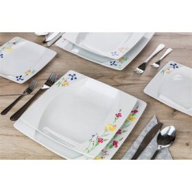 Servis za jelo od cvijeća, 18 komada