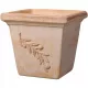  Deroma posuda za cvijeće 18 cm x 18 x 15 cm promjer 18 cm prirodna keramika, terakota