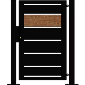 Vrata za ogradu GARD 100x150cm D220 RAL9005+O