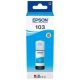 Tinta za printer Epson Ink C13T00S24A 103 Błękitny Cyan 65 ml original