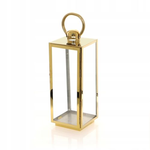 Messa Home lampion od metala i stakla visok je 50 cm