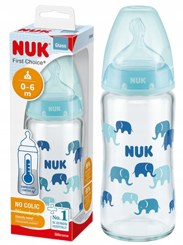 NUK 745121 staklena boca 240 ml
