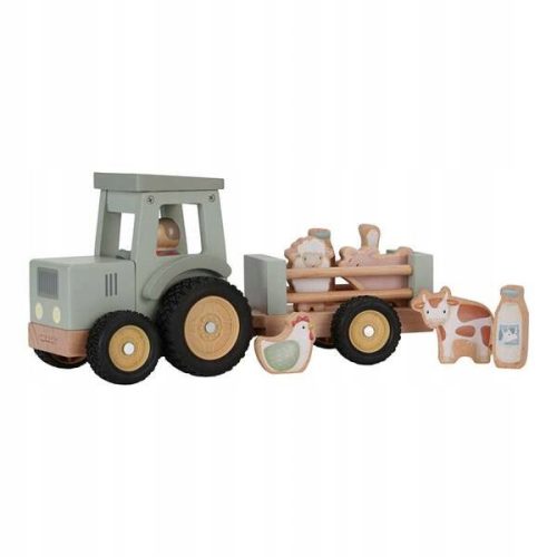 Mali Holandez Traktor s prikolicom i figuricama male farme