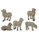  Grupa ovaca visine do 2,5 cm, 5 komada za figure 5-6 cm