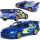 Metalni Model Subaru Impreza 1:36 Plavi + Automobil Kinsmart u Kutiji