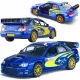 Metalni Model Subaru Impreza 1:36 Plavi + Automobil Kinsmart u Kutiji