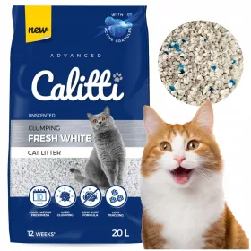 CALITTI Mačji pijesak Fresh White Bentonit 20L