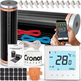    CRONOS GRIJNA FOLIJA INFRACRVENA MATA SA WiFi TERMOSTATOM 140W/m2 20m2