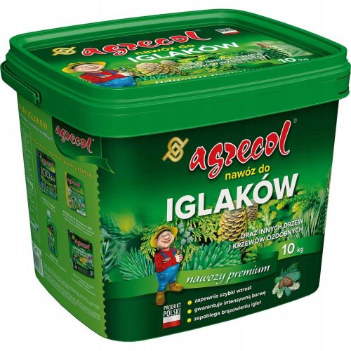 Agrecol specijalno mineralno gnojivo za četinjače 10 kg kanta za borove, tise, ariše, smreke