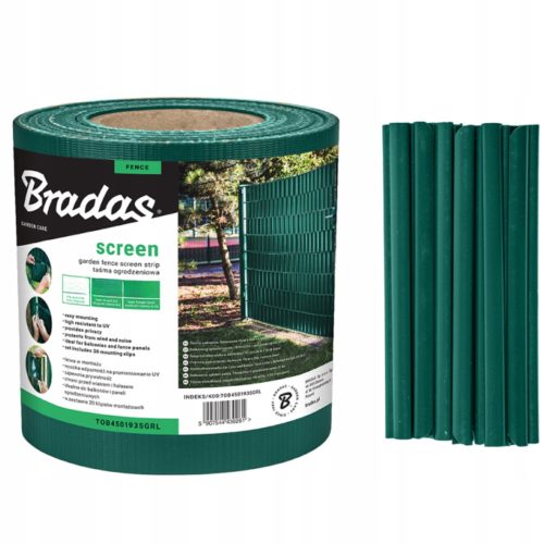 Traka za ogradu POKROV ZA PANEL OGRADU OGRADU 19cm x 35m + KLOPICE