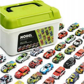   VELIKI SET AUTOMOBILA METALNE OPRUGE u koferu Automobili sa pogonom