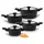 Starke Pro Ceres Marble set aluminijskih posuda, 13 kom.