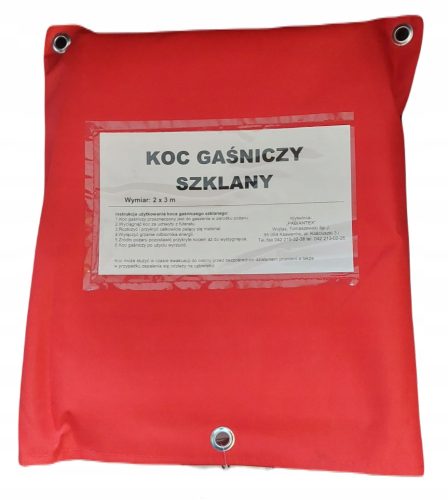 Protupožarni kameni plamenik 200x300 cm staklena zavjesa VELIKA