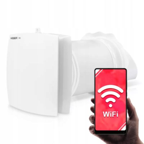 Weber 04010249 bijela zidna jedinica za povrat topline