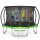 Trampolina za djecu s mrežom 4FIZJO PREMIUM 14ft 435 cm