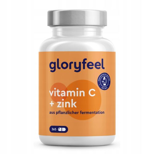 Kapsule s vitaminom C i cinkom od Gloryfeel – Zaliha za cijelu godinu
