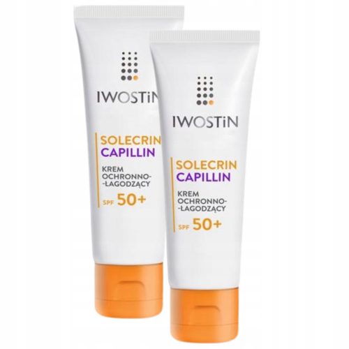 Iwostin Solecrin Capillin Krema SPF50+ za osjetljivu i sklona crvenilu kožu, 50 ml