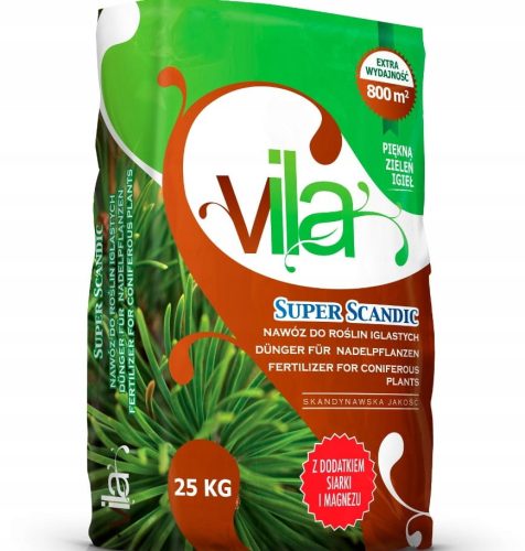 SuperScandic Višekomponentno Gnojivo za Crnogorične Biljke 25kg 40l