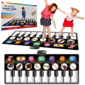   Muzička Podloga za Ples s Velikim Pianinom i Instrumentima 148x60cm