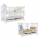  Drveni krevet SKLEPBABY ZUZIA WHITE LADICA 60 x 120 cm bijela