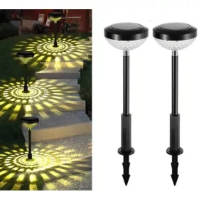  LedClick solarna svjetiljka, crna, 55 cm, 2 kom.