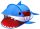 Dječji šator za plažu Shark House 0+