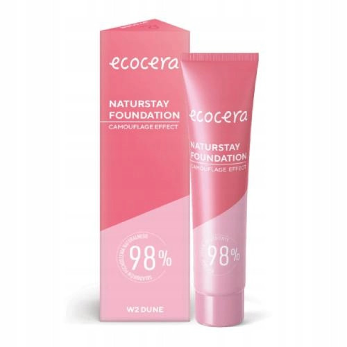 ECOCERA Naturstay Camouflage Effect prikrivajući tekući puder W2 Dune, 30 ml