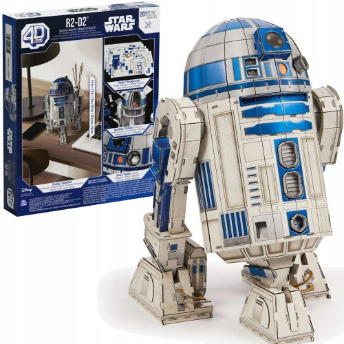 Puzzle 4D model Star Wars robota R2-D2