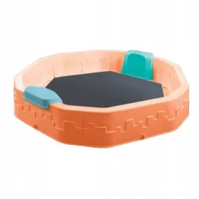   MODULARNA PIJESKARNA STANDARD, SJEDALO, POKLOPAC, narančasta