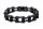Muir torbica - lanac za bicikl, nehrđajući čelik 14mm/21cm - crna