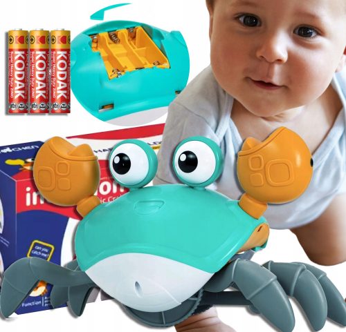Interaktivna igračka za djecu - Pežajući Krab XL