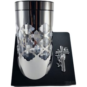 Moderan SOLARNI znic od čelika i metala za groblje