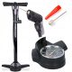 DUNLOP Pumpa za bicikl s donjim manometrom, crna, 12 BAR