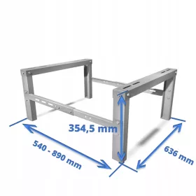 Stelaž Weber za toplinsku pumpu, podesiv