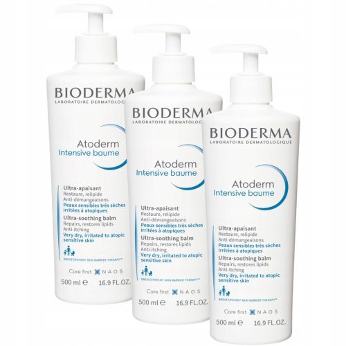 BIODERMA ATODERM INTENSIVE BALZAM - Umirujuća Emolijentna Krema za Suhe i Atopijske Tipove Kože 500 ml