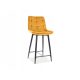 Luksuzni barski stolac CHIC H-2 VELVET curry SIGNAL