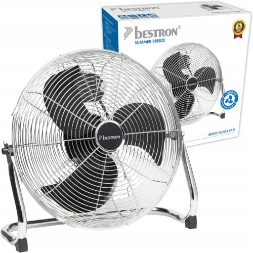  Bestron DFA40 podni ventilator srebrno/siva
