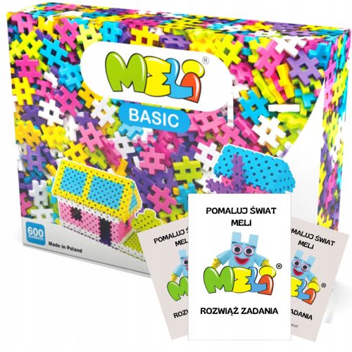 Kreativni Kocke Meli Osnovni Set 600 komada 50030