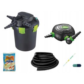 FILTR ZA RIBNJAK 9000L UV11W + PUMPA 5000l/h + CRIJEVO