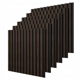   6x Paneli Lamele na Akustičnoj Ploči 12kom 180x120cm 2,16m2 - Dekorativne Ploče
