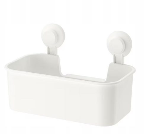 IKEA TISKEN košara polica za košare s vakuumskim čašama