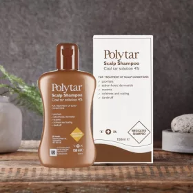   POLYTAR 4% šampon za vlasište 150 ml - katran protiv prhuti, psorijaze i seboroičnog dermatitisa